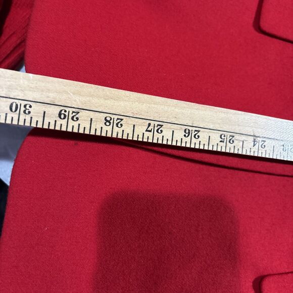 Vintage Pendleton Blazer L Womens Red Button Virgin Wool USA Jacket See Pics so - Picture 11 of 14